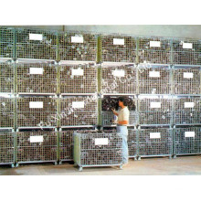 Container, Wire Storage Cage, Stacking Containers